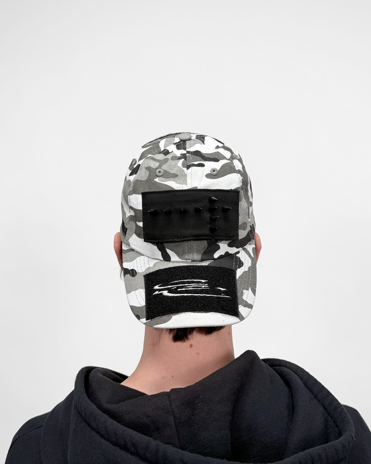 Snow Camo Patch Cap