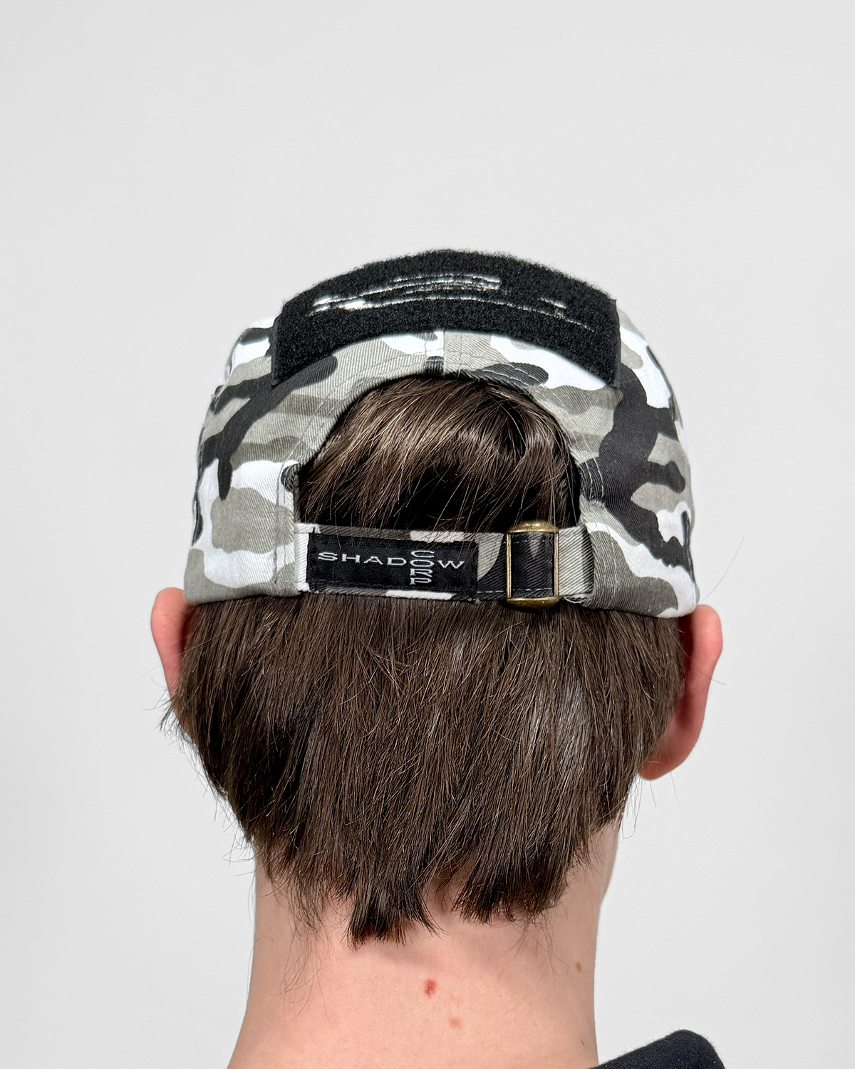 Snow Camo Patch Cap