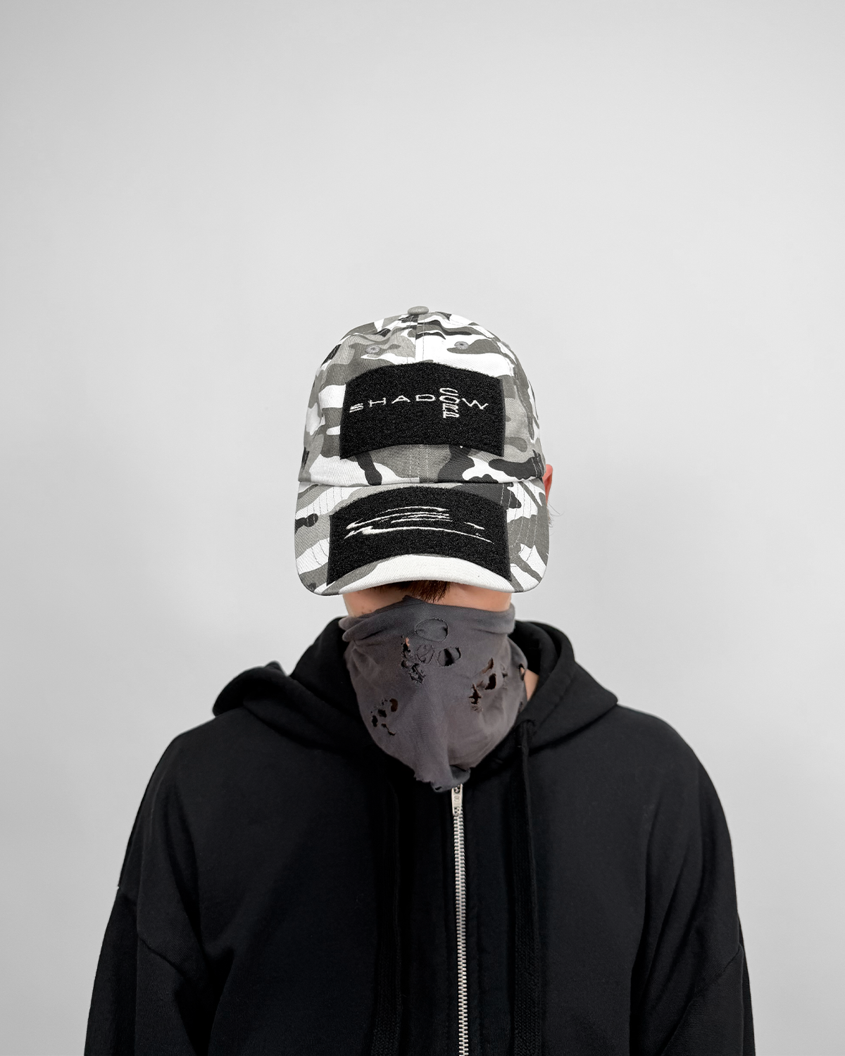 Snow Camo Patch Cap