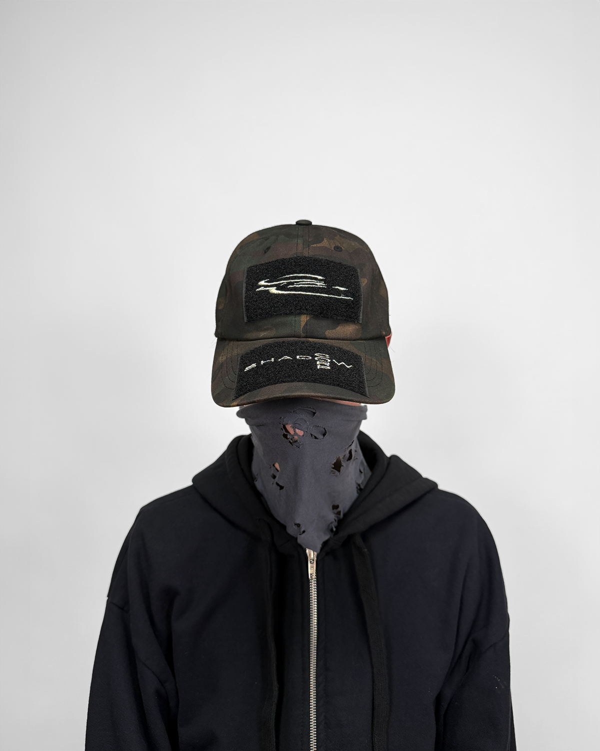 Spray Camo Patch Cap