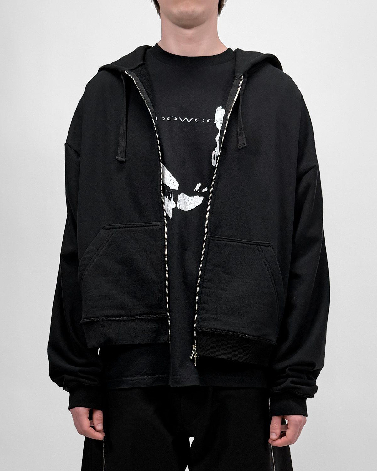 Oversized Zip Hoodie