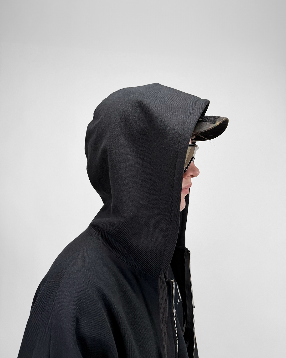 Oversized Zip Hoodie