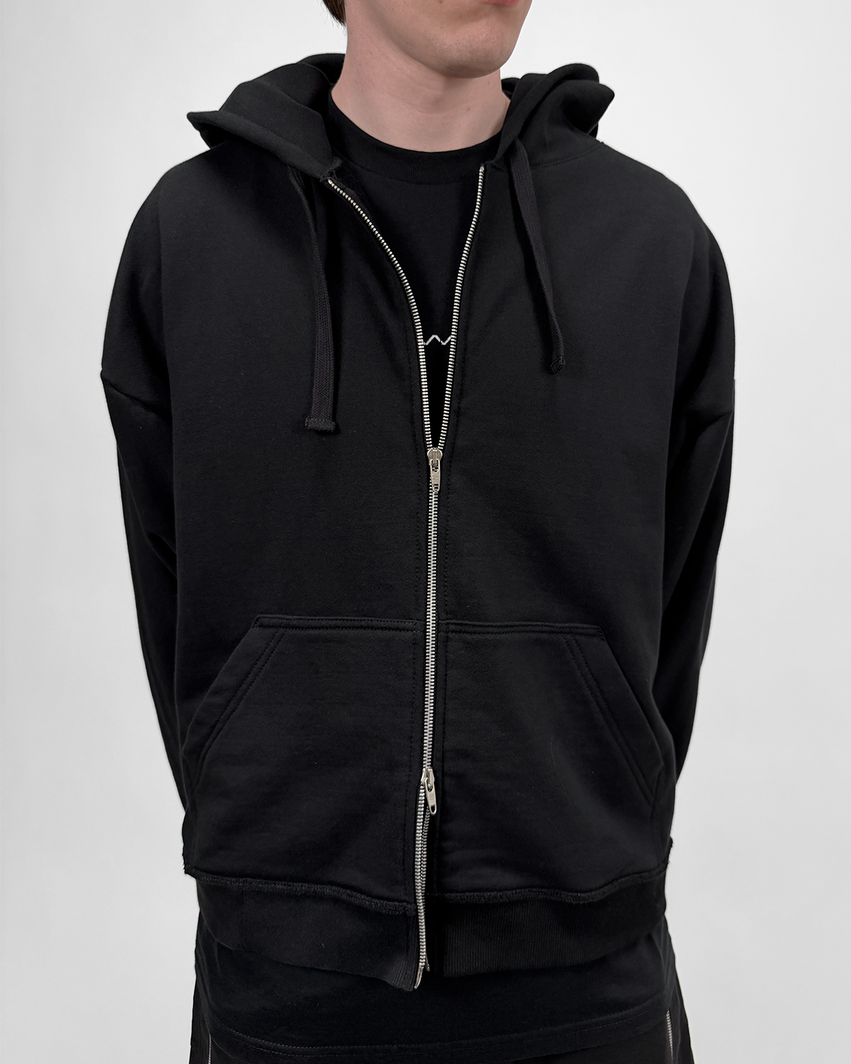 Oversized Zip Hoodie
