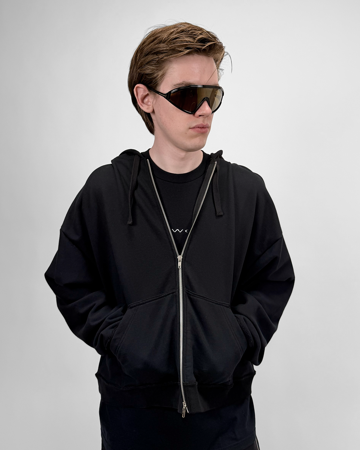Oversized Zip Hoodie