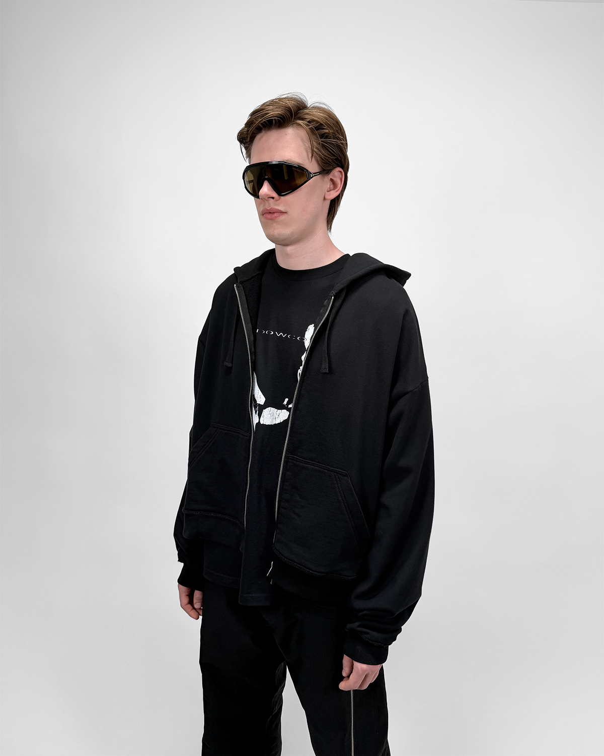 Oversized Zip Hoodie