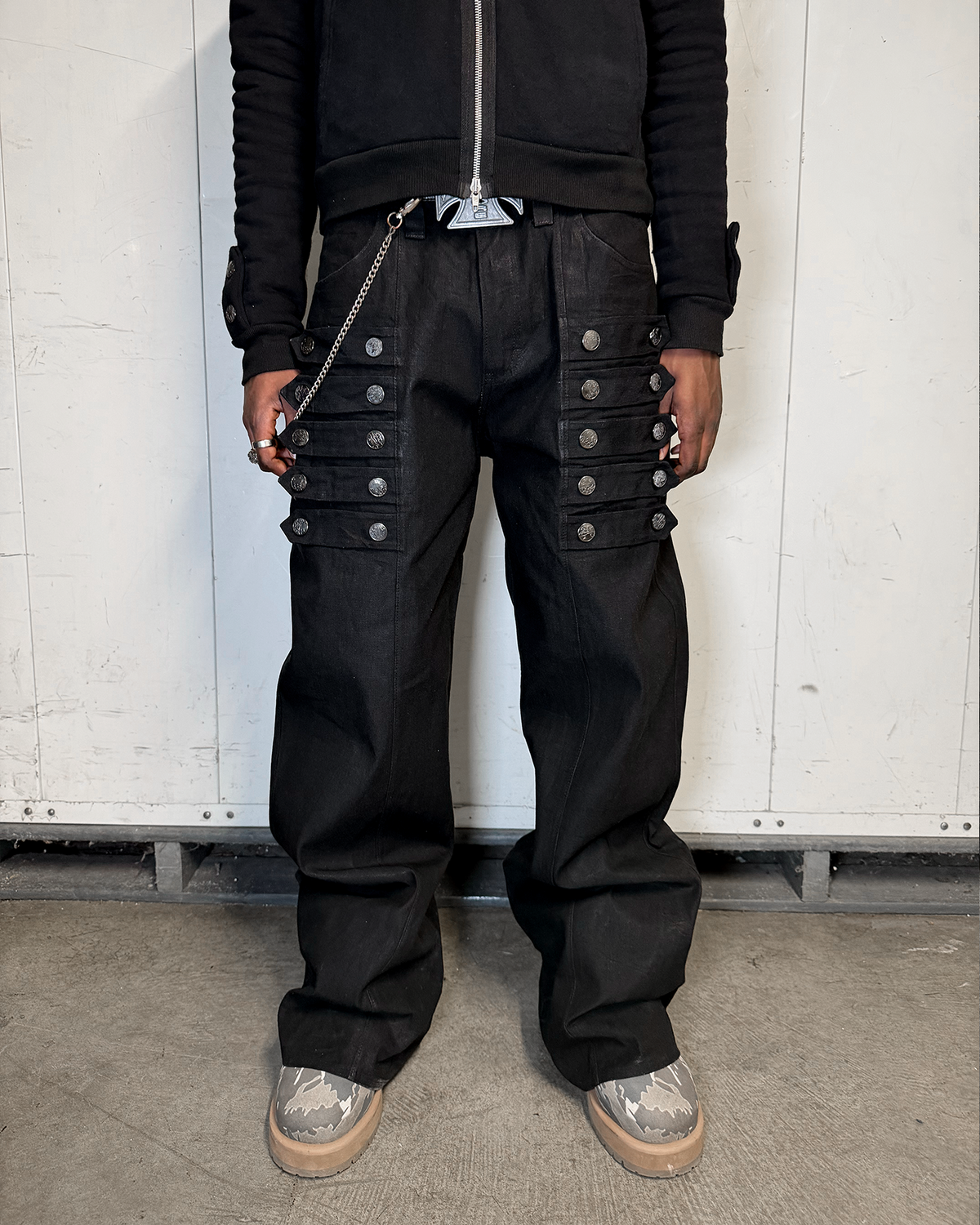 Epaulette Pants