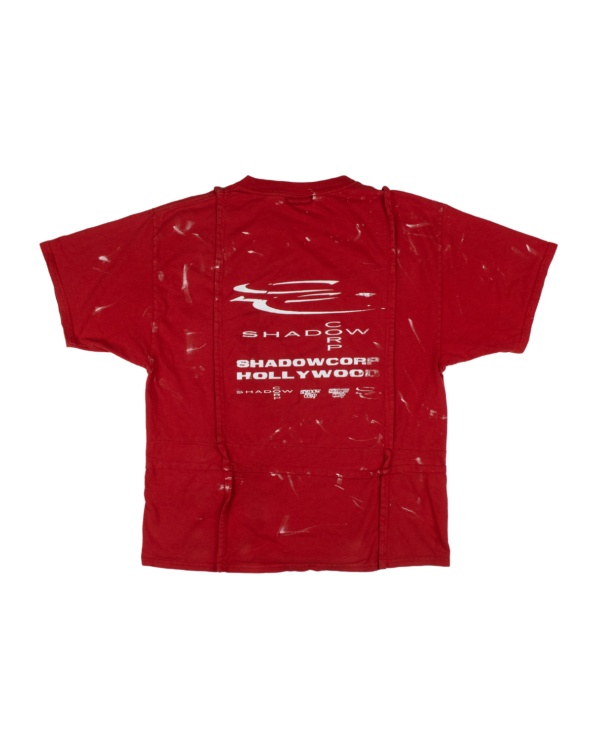 French Seam Red Tee