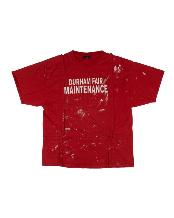 French Seam Red Tee