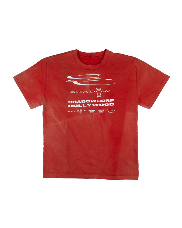 Sunfaded Red Tee