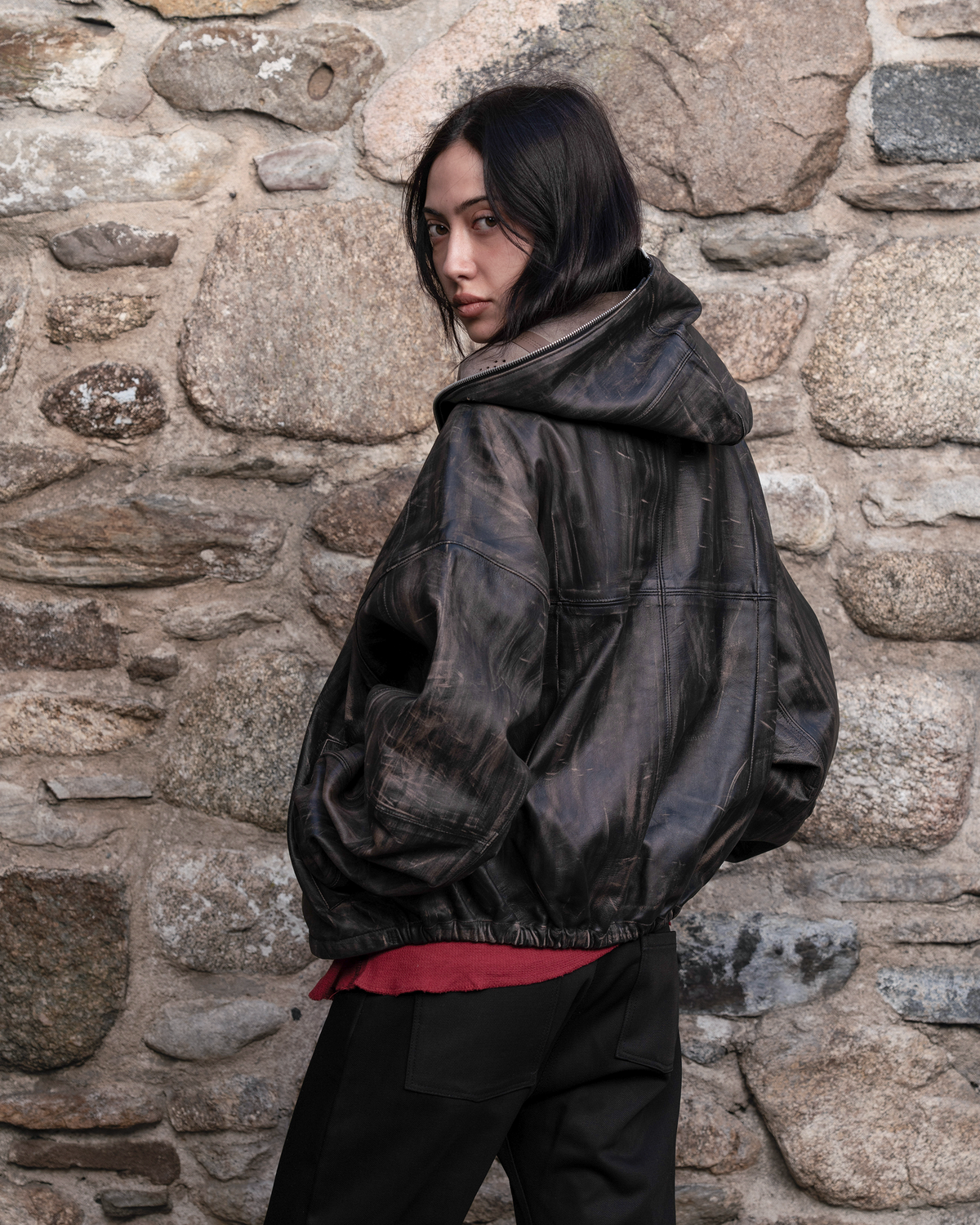 Lambskin Full Zip