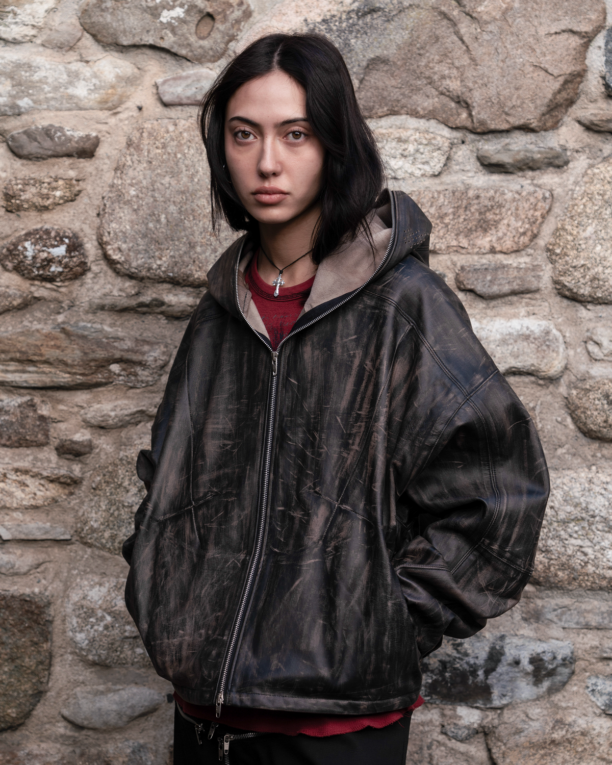 Lambskin Full Zip