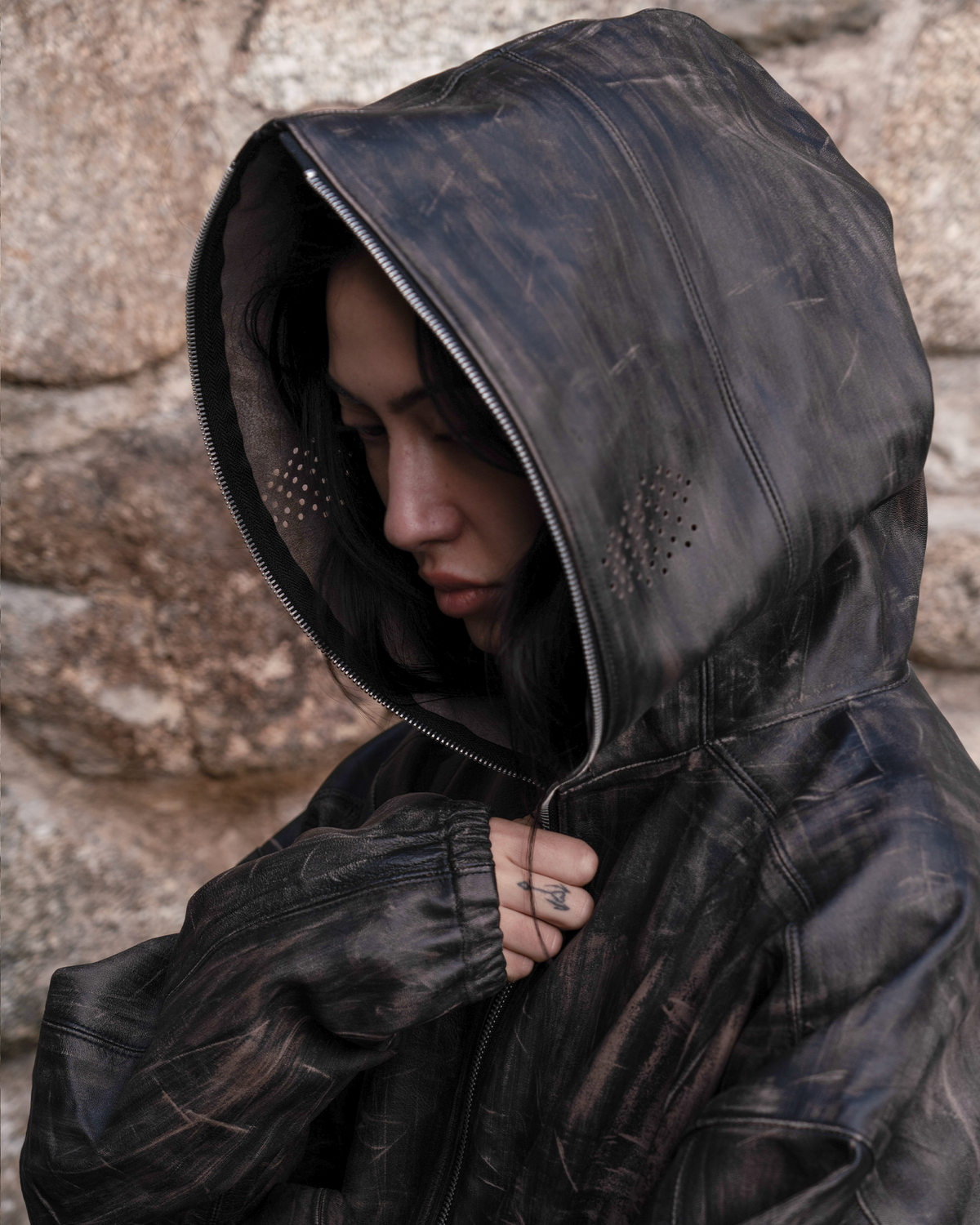 Lambskin Full Zip