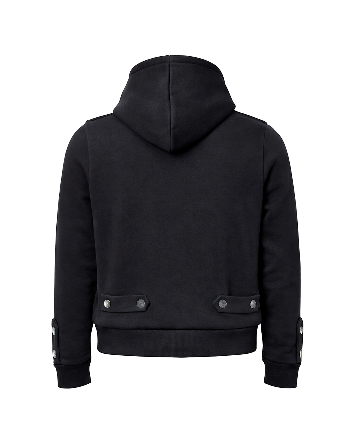 Epaulette Zip Hoodie